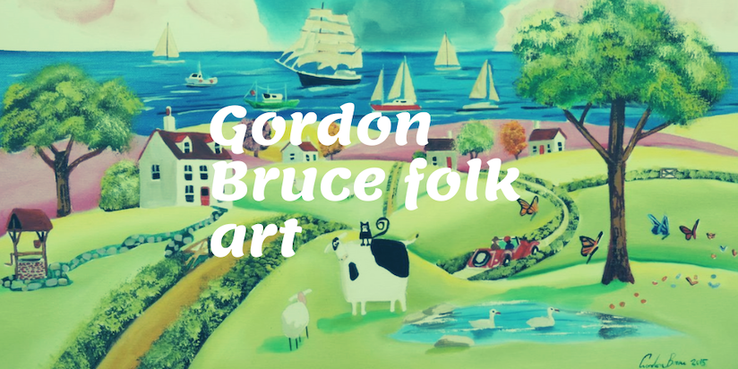 Gordon Bruce folk art
